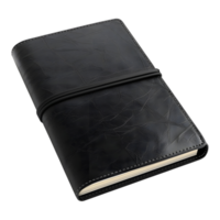 Black Diary on Transparent background png