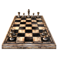 Chess Board on Transparent background png