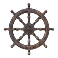 Pirate Ship Wheel on Transparent background png