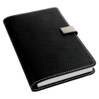 Black Diary on Transparent background png