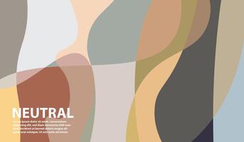 elegante y hermosa neutral de colores antecedentes para diseño, con gratis espacio vector