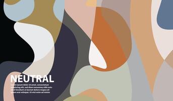 elegante y hermosa neutral de colores antecedentes para diseño, con gratis espacio vector