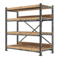 Steel Rack for Stock on Transparent background png