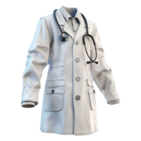 médecin costume sur transparent Contexte png