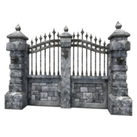 Ancient House Front Wall With Door on Transparent background png