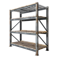 Steel Rack for Stock on Transparent background png