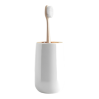 dent brosse dans une pot ou verre sur transparent Contexte png