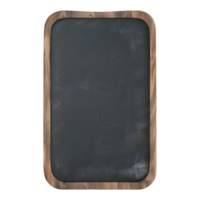 Black Paper Board For Students on Transparent background png