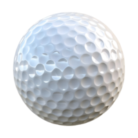 le golf Balle sur transparent Contexte png
