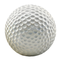 Golf Ball auf transparent Hintergrund png