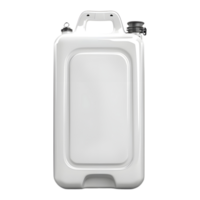 White Big Plastic Bottle on Transparent background png