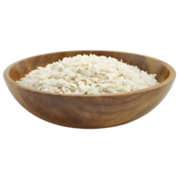 Basmati Rice in a Bowl on Transparent background png