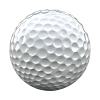 Golf Ball auf transparent Hintergrund png