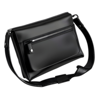 noir femme sac sur transparent Contexte png