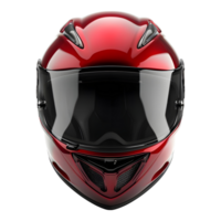 3d Renderização do uma moto capacete em transparente fundo png