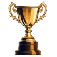 award trophy, symbol of achievement png