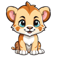 mignonne dessin animé Leo png