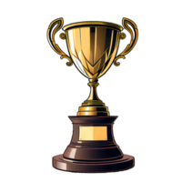 award trophy, symbol of achievement png