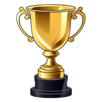 award trophy, symbol of achievement png