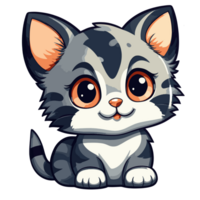 cute cartoon cat image png