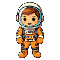 Illustration von ein Astronaut Kind png