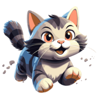 beautiful cat illustration png