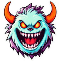 cute monster stickers png