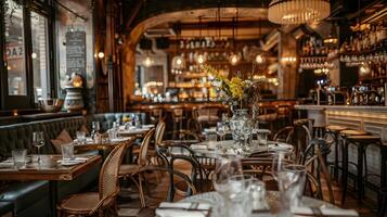 Elegant and Cozy Dining Experience at Upscale Urban Bar and Restaurant photo