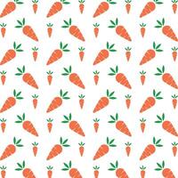 Carrot sublime trendy multicolor repeating pattern illustration background design vector