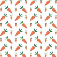 Carrot sublime trendy multicolor repeating pattern illustration background design vector