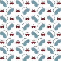 Virtual reality sublime trendy multicolor repeating pattern illustration background design vector