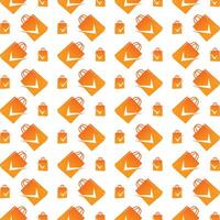 Shopping bag sublime trendy multicolor repeating pattern illustration background design vector