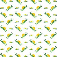 Landscape wondrous trendy multicolor repeating pattern illustration background design vector