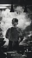 cocineros Cocinando en restaurante cocina foto