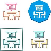 Meeting Icon Design vector