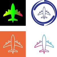 Aeroplane Icon Design vector