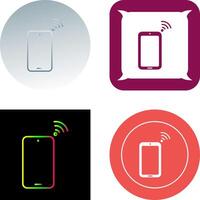 Unique Connected Device Icon Design vector