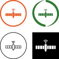 Unique Satellite Icon Design vector