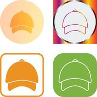 diseño de icono de gorra vector