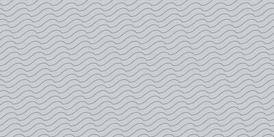 Seamless abstract pattern in gray colors. Background with dark lines. monochrome retro sea waves ornament. vector