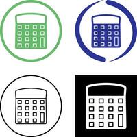 Unique Calculator Icon Design vector