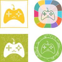 Unique Gaming Console Icon Design vector