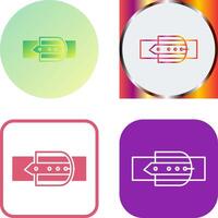 Belt Icon Design vector