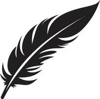 Celestial Quill Feather Symbolism Plume Perfection Skyward Bird vector