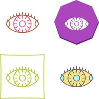 Vision Icon Design vector