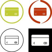 Unique Credit Card Icon Design vector