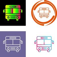 Bus Icon Design vector