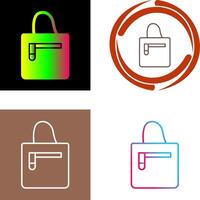 Handbag Icon Design vector