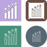 Unique Reputation Management Icon Design vector