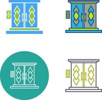 Door Icon Design vector